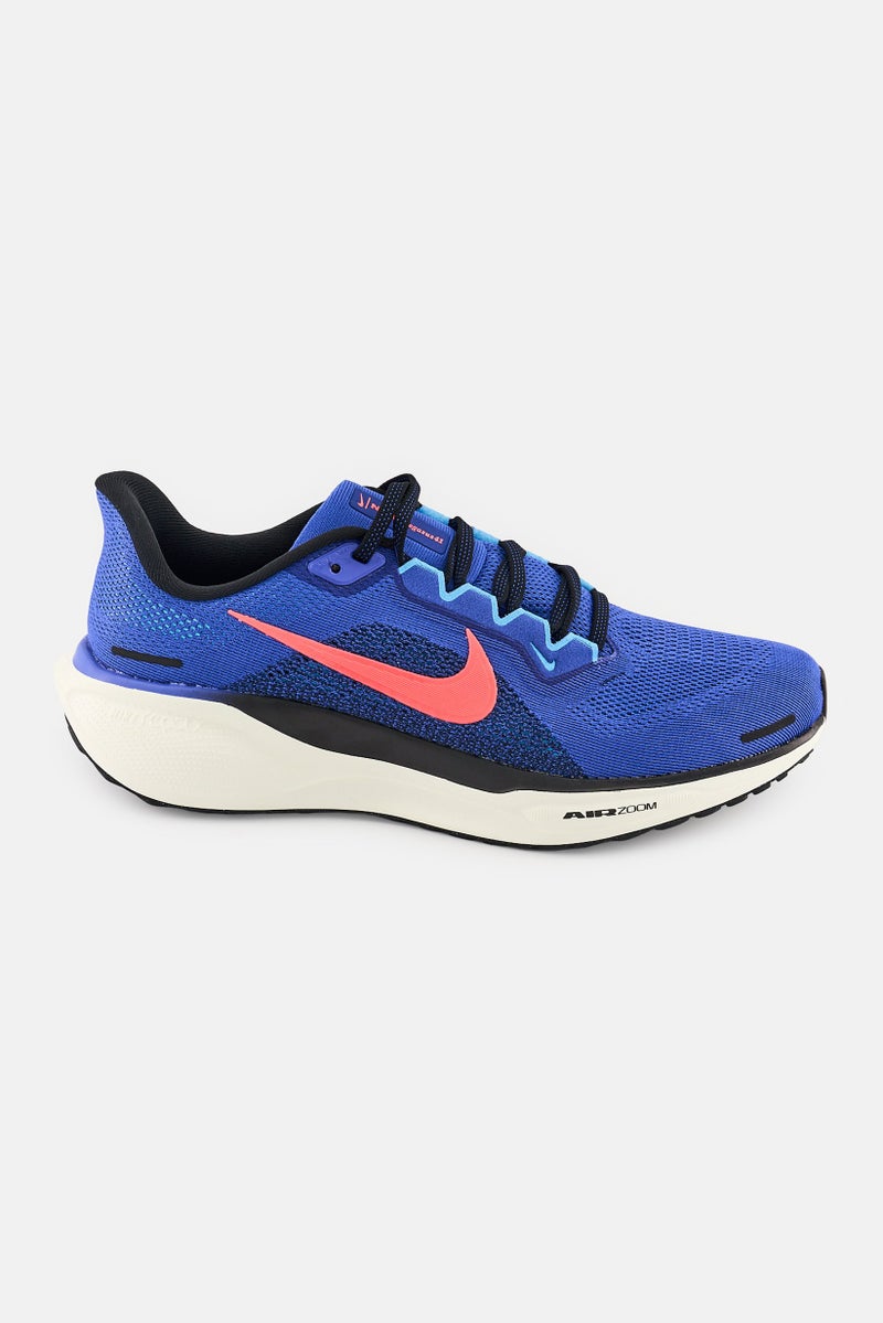 Nike Men Air Zoom Pegasus 41 Lace Up Running Shoes, Blue - Image 3